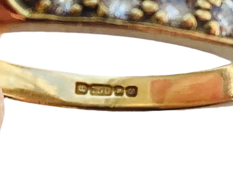 18ct Gold Seven-Stone Diamond Ring