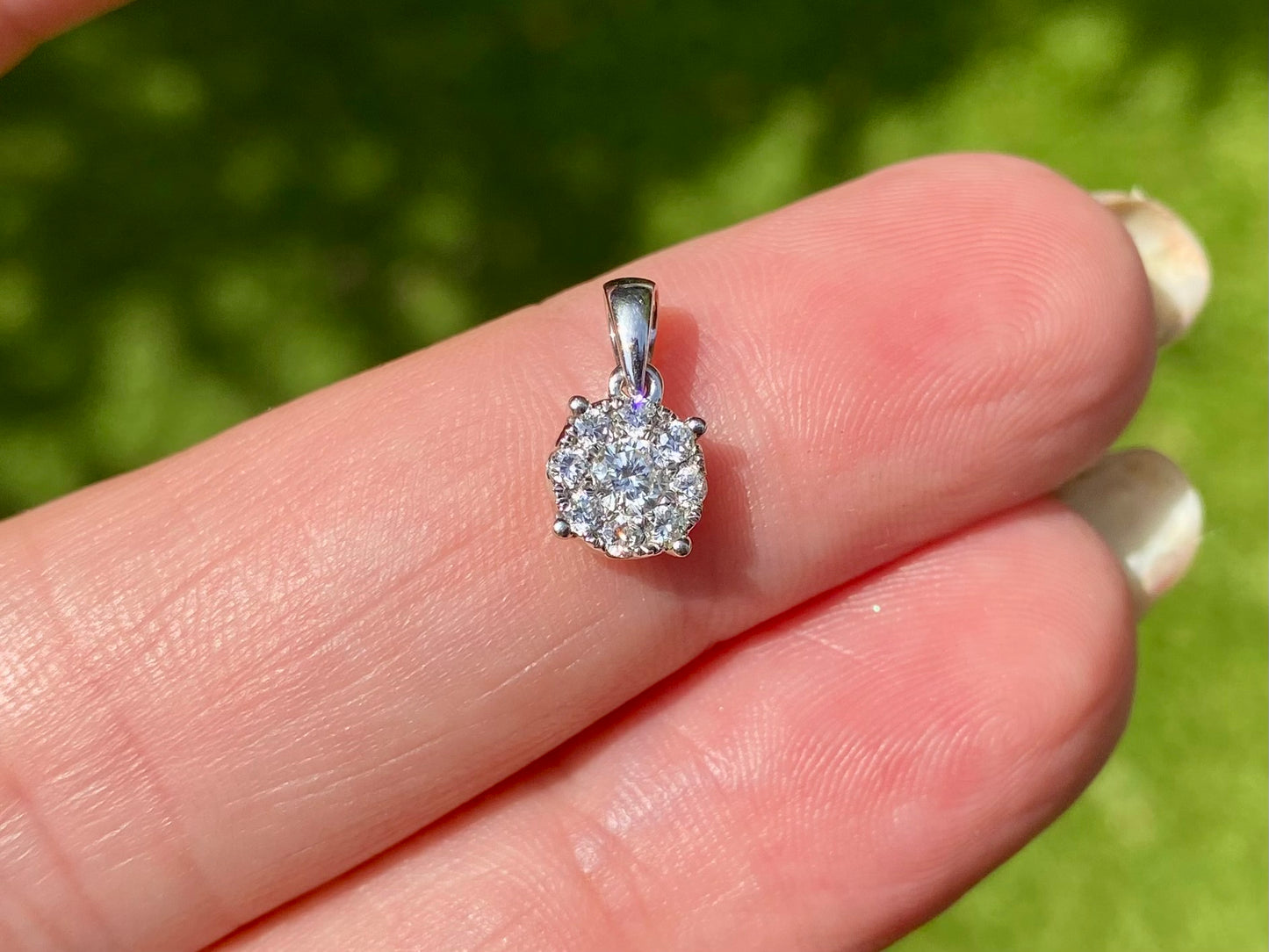 9ct Gold 0.30ct Diamond Pendant