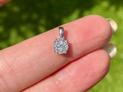 9ct Gold 0.30ct Diamond Pendant