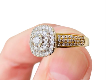 18ct Gold 0.84ct Diamond Ring