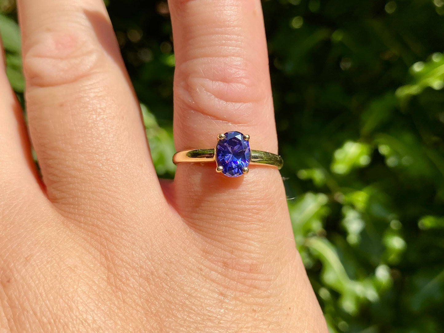 14ct Gold Tanzanite Ring