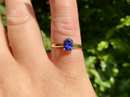14ct Gold Tanzanite Ring