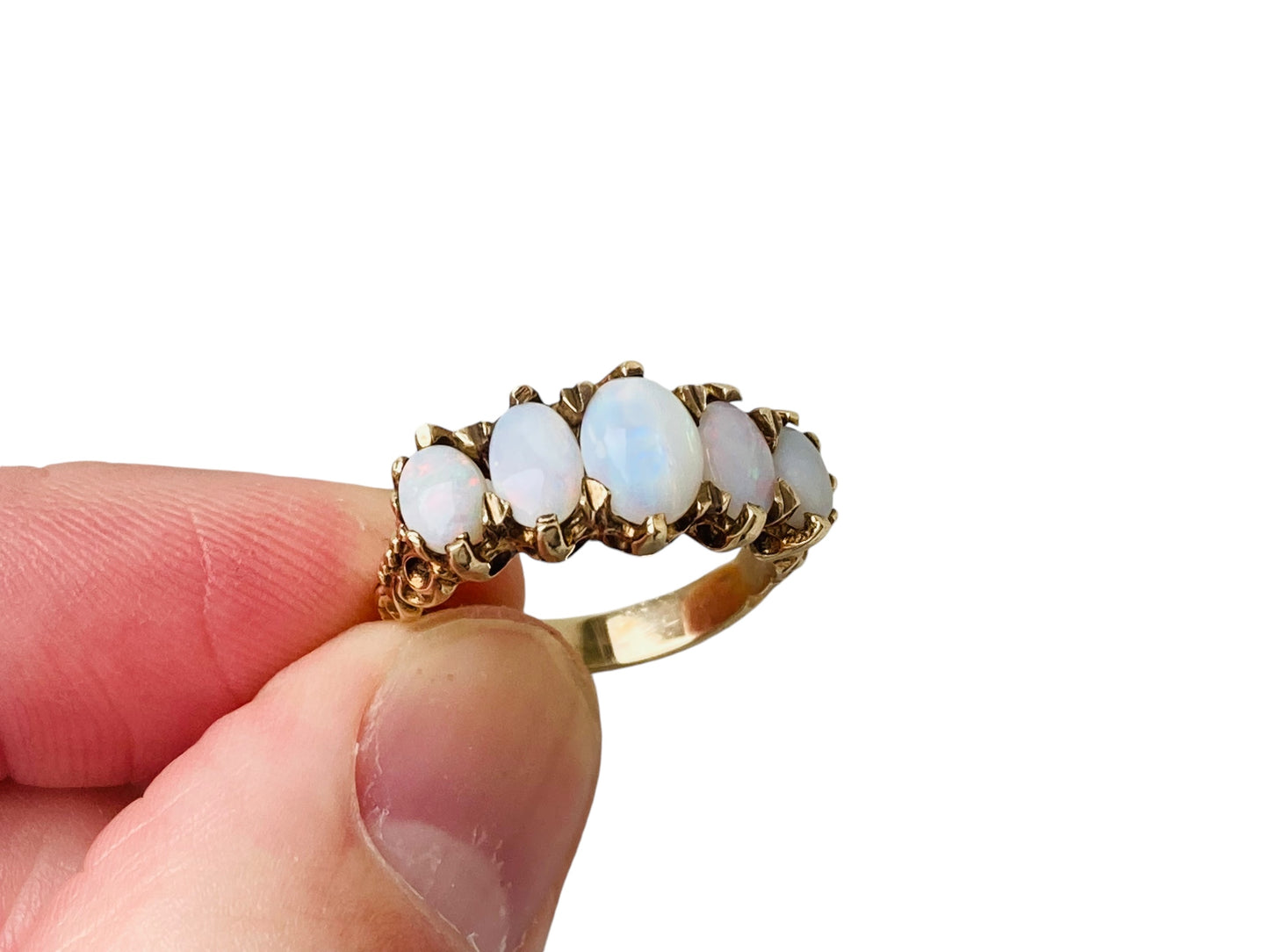 Vintage 9ct Gold Opal Ring