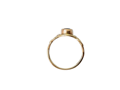Vintage 9ct Gold Topaz Ring
