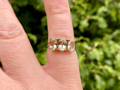 9ct Gold Kijani Garnet Ring