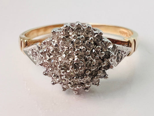 9ct Gold Diamond Ring