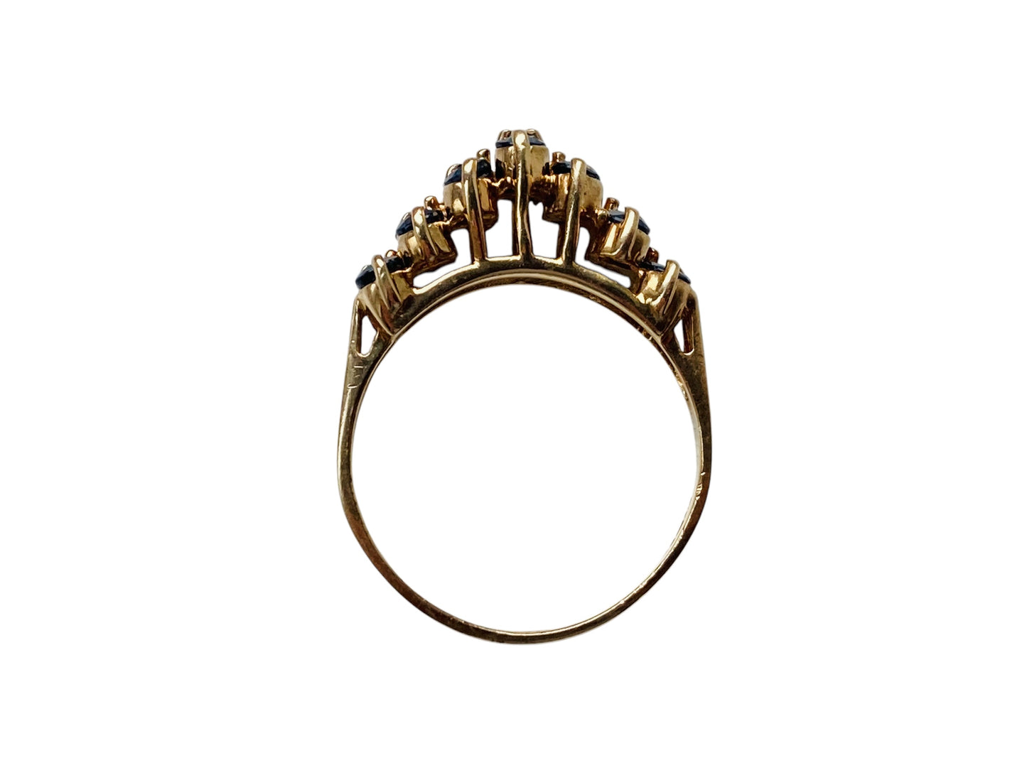Vintage 9ct Gold Sapphire Ring