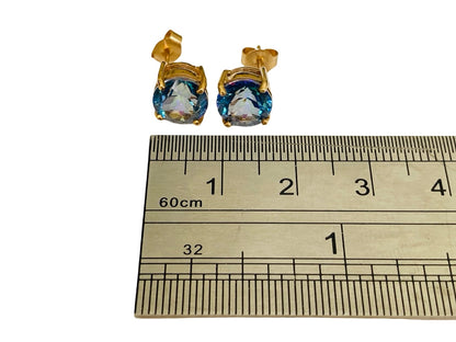 9ct Gold Topaz Earrings