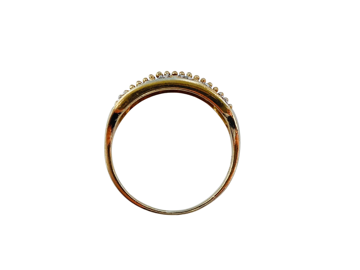 9ct Gold Diamond Ring
