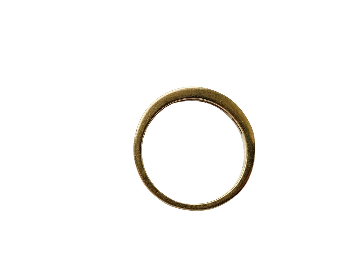 9ct Gold Ten-Stone 0.26ct Diamond Ring