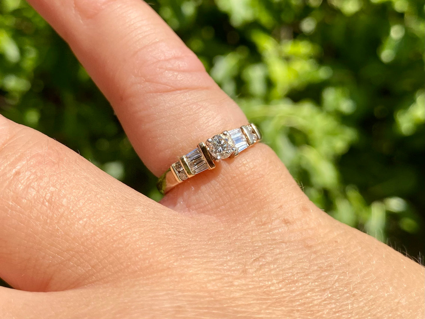 9ct Gold 0.45ct Diamond Ring