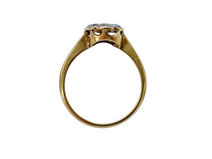 Antique 18ct Gold Diamond Ring