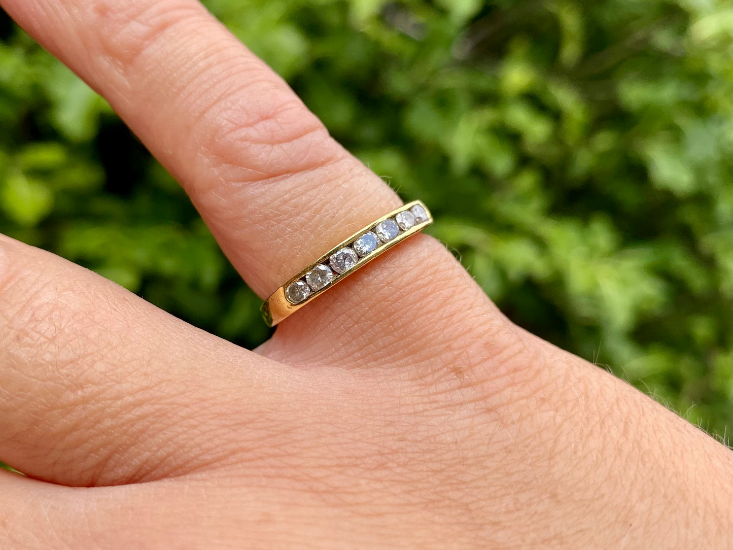 18ct Gold Seven-Stone 0.50ct Diamond Ring
