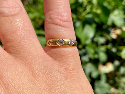 Antique 18ct Gold Diamond Ring