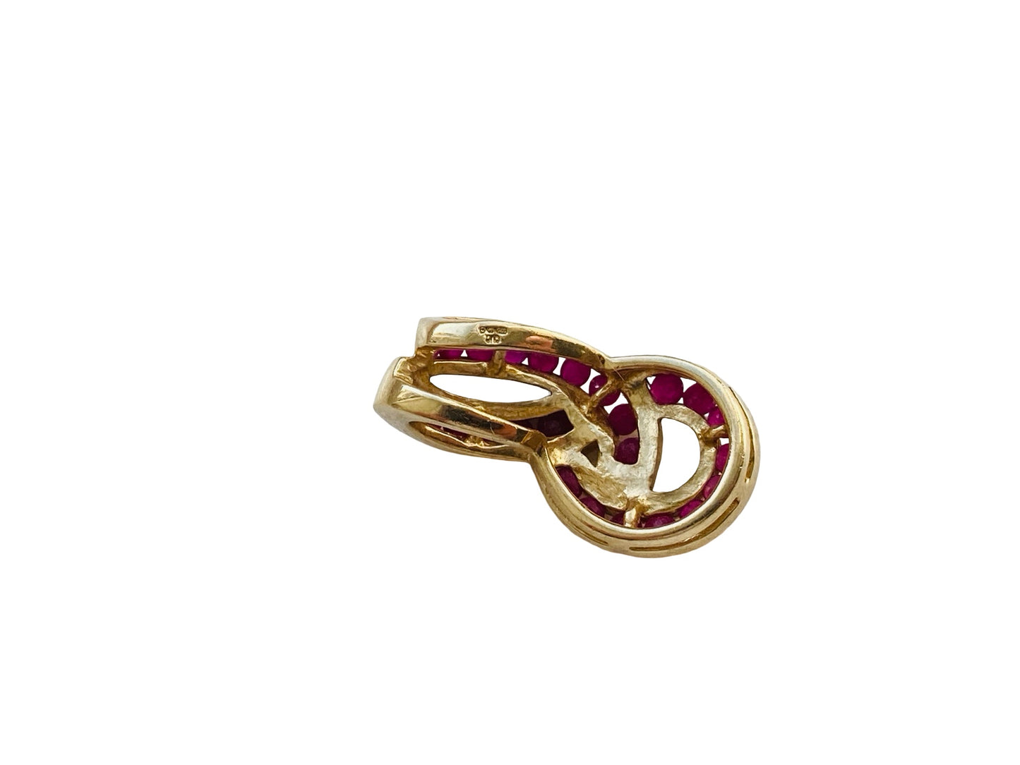 9ct Gold Ruby Pendant