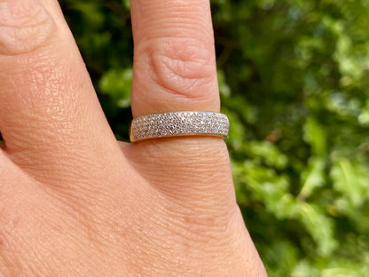 9ct Gold Diamond Ring