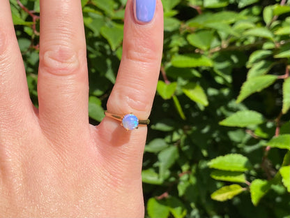 14ct Gold Opal Ring