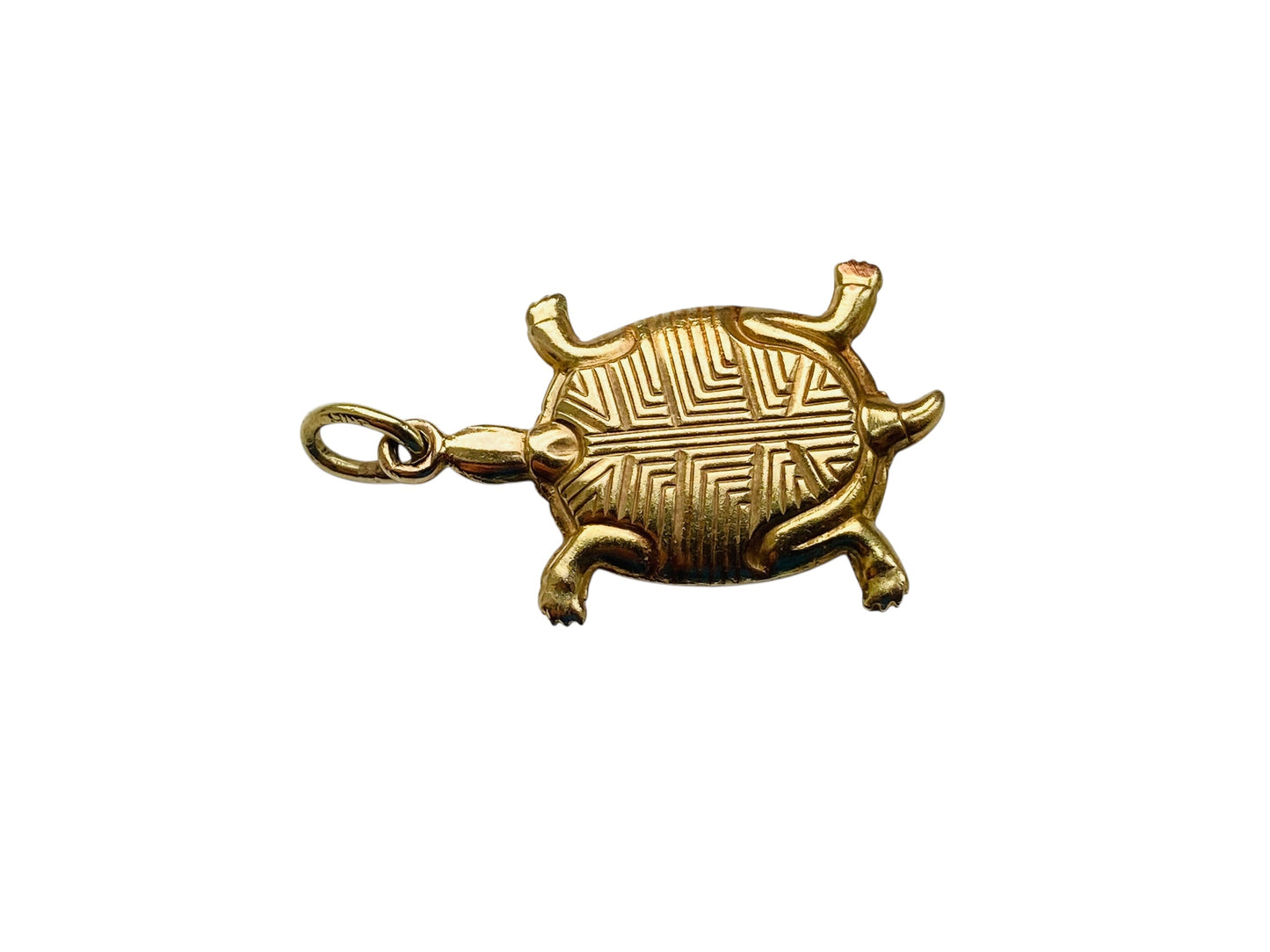 Vintage 9ct Gold Turtle Charm or Pendant