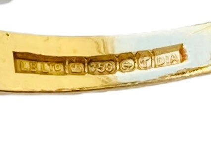 Vintage 18ct Gold Diamond Ring