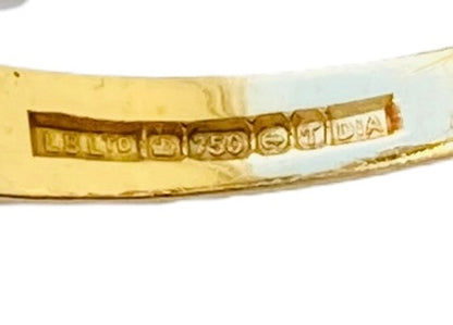 Vintage 18ct Gold Diamond Ring
