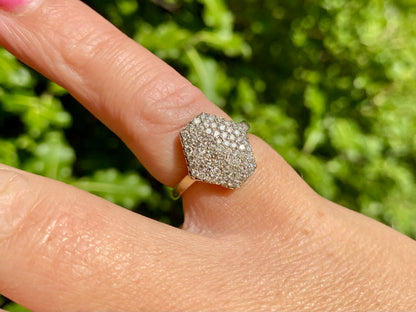 9ct Gold Diamond Ring