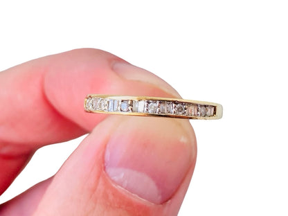 9ct Gold Diamond Ring