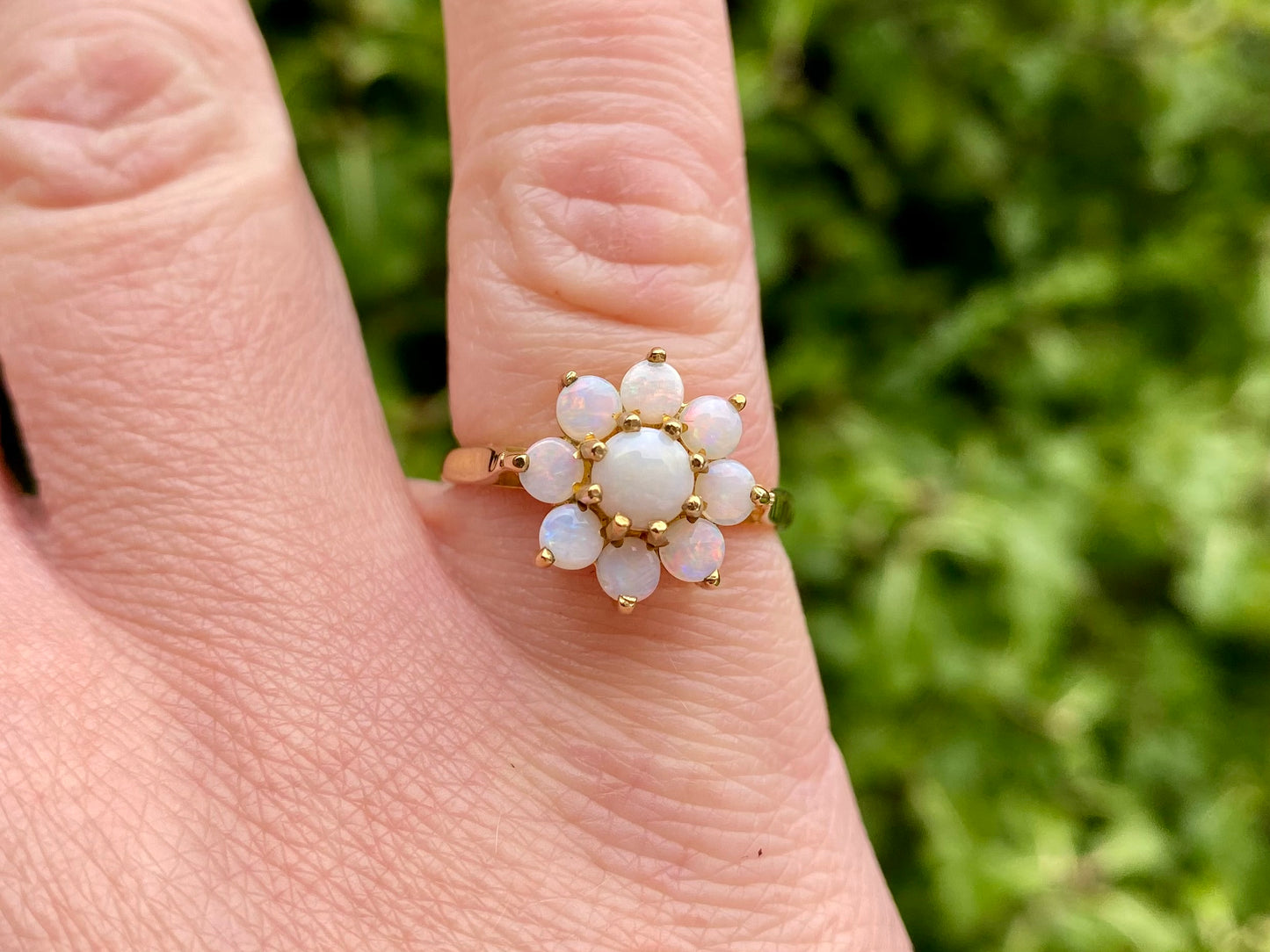 Vintage 9ct Gold Opal Ring