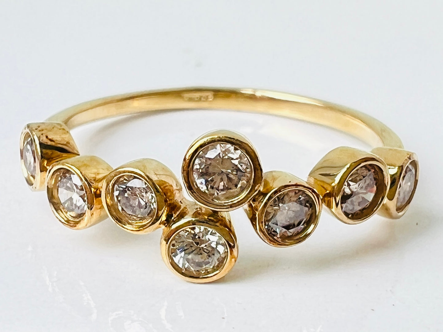 9ct Gold Diamond Ring