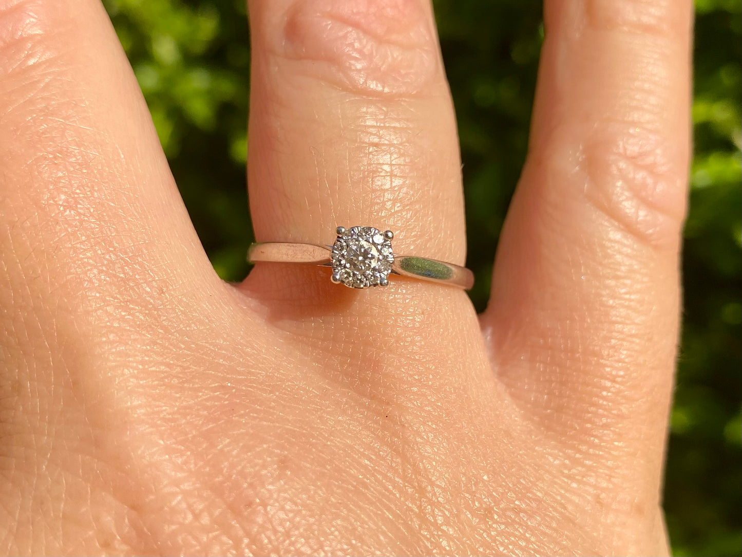 9ct Gold 0.25ct Diamond Ring