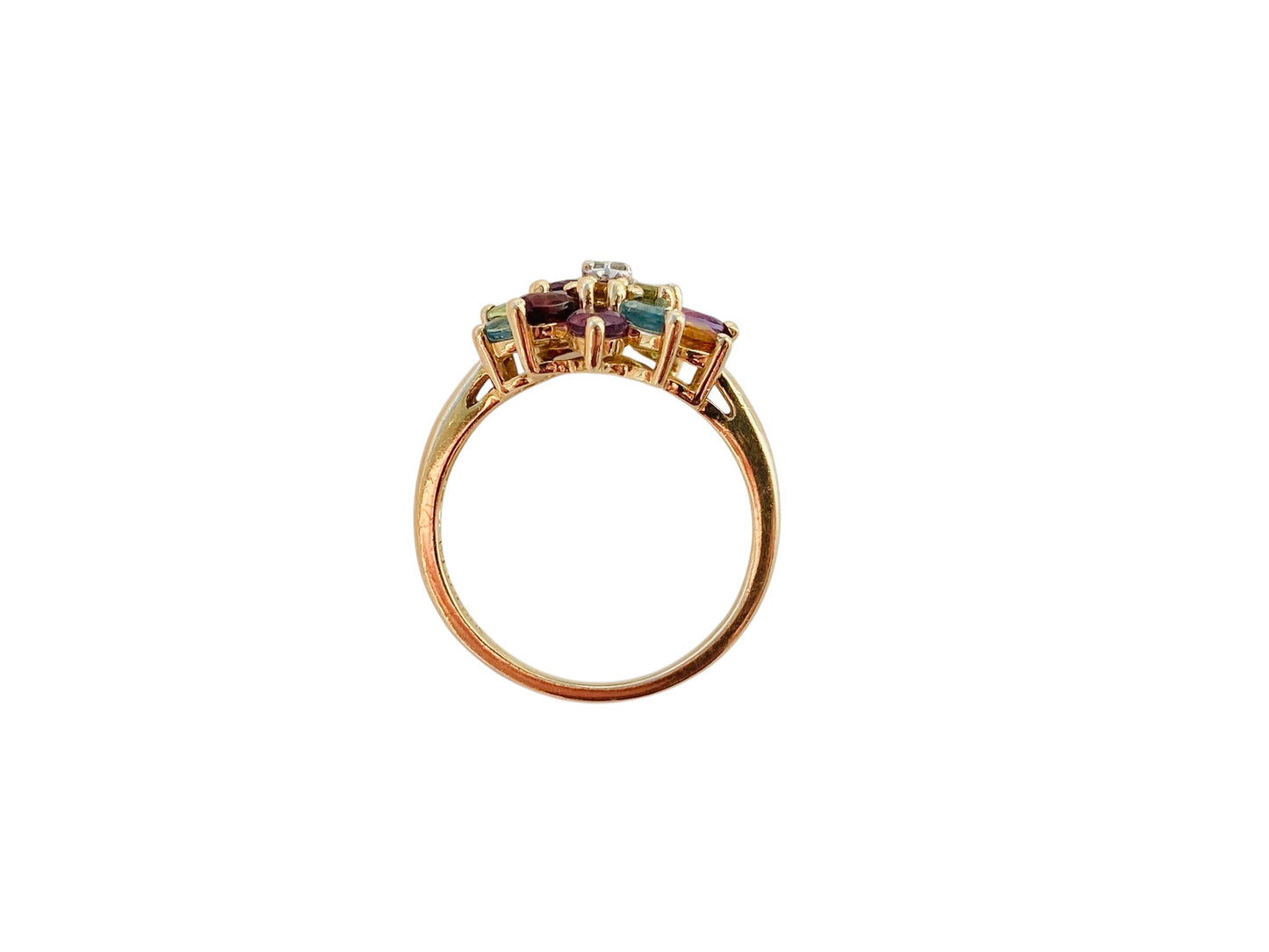 9ct Gold Multi-Gemstone Ring