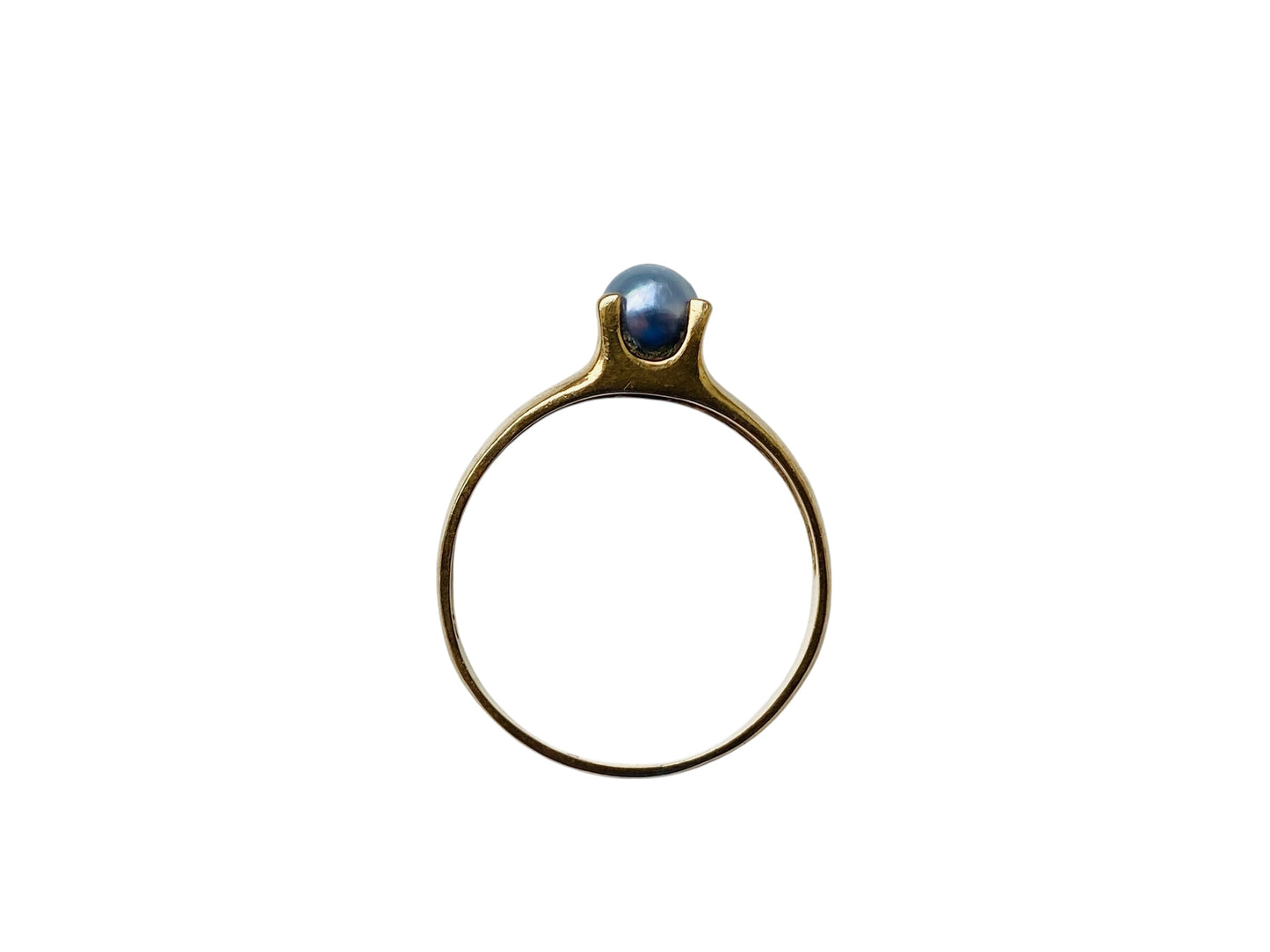 Vintage 9ct Gold Pearl Ring