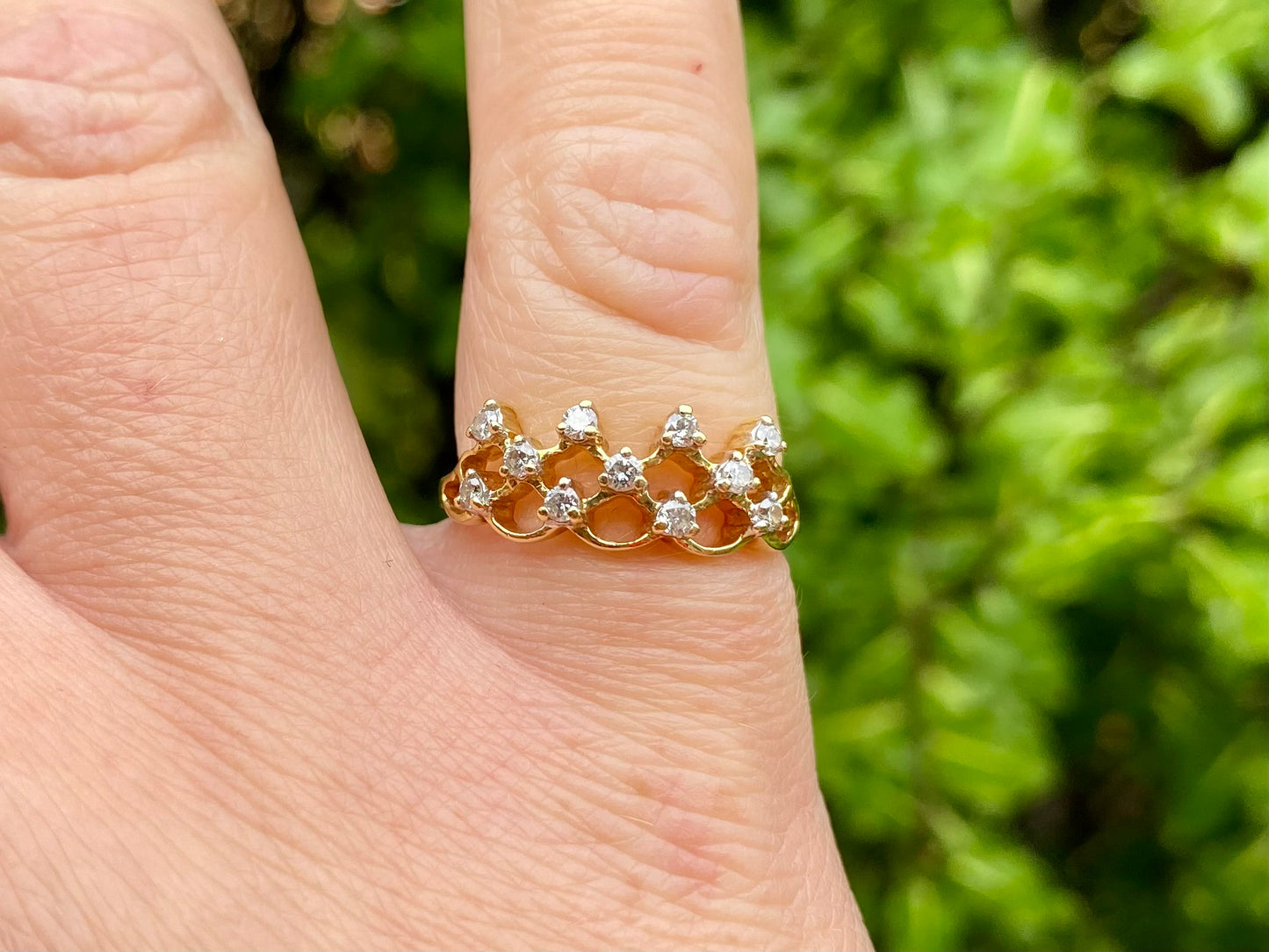 18ct Gold Diamond Ring