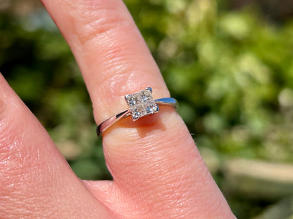 18ct Gold Diamond Ring