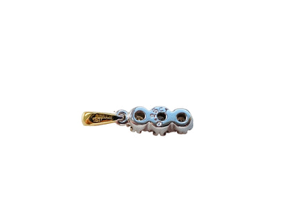 18ct Gold 0.26ct Diamond Pendant