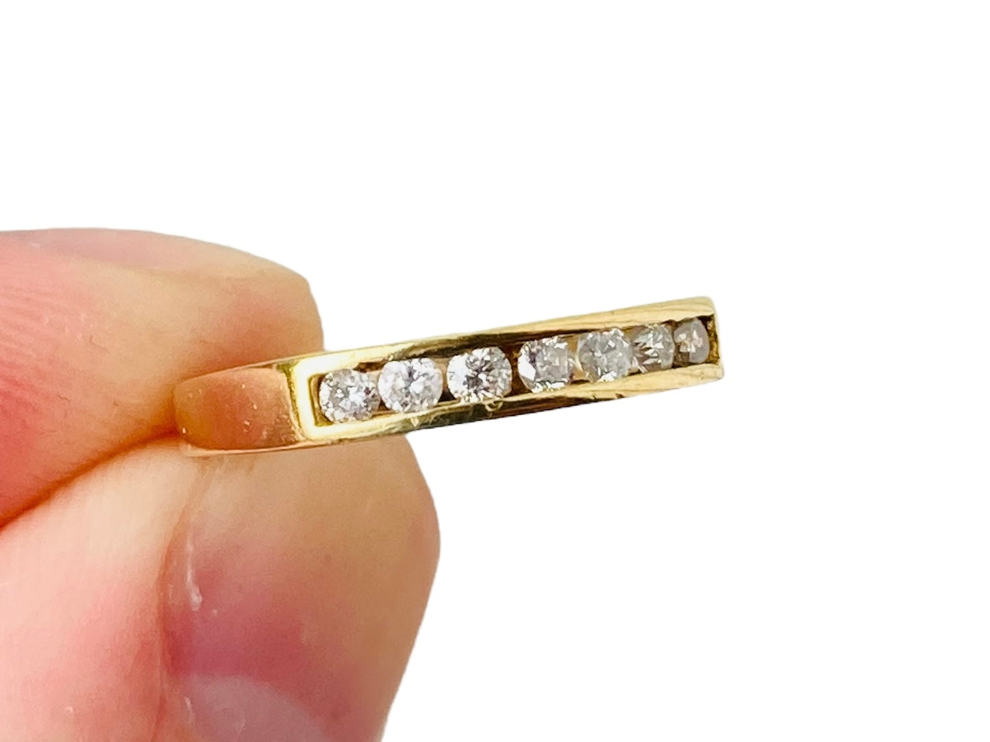 18ct Gold Seven-Stone Diamond Ring