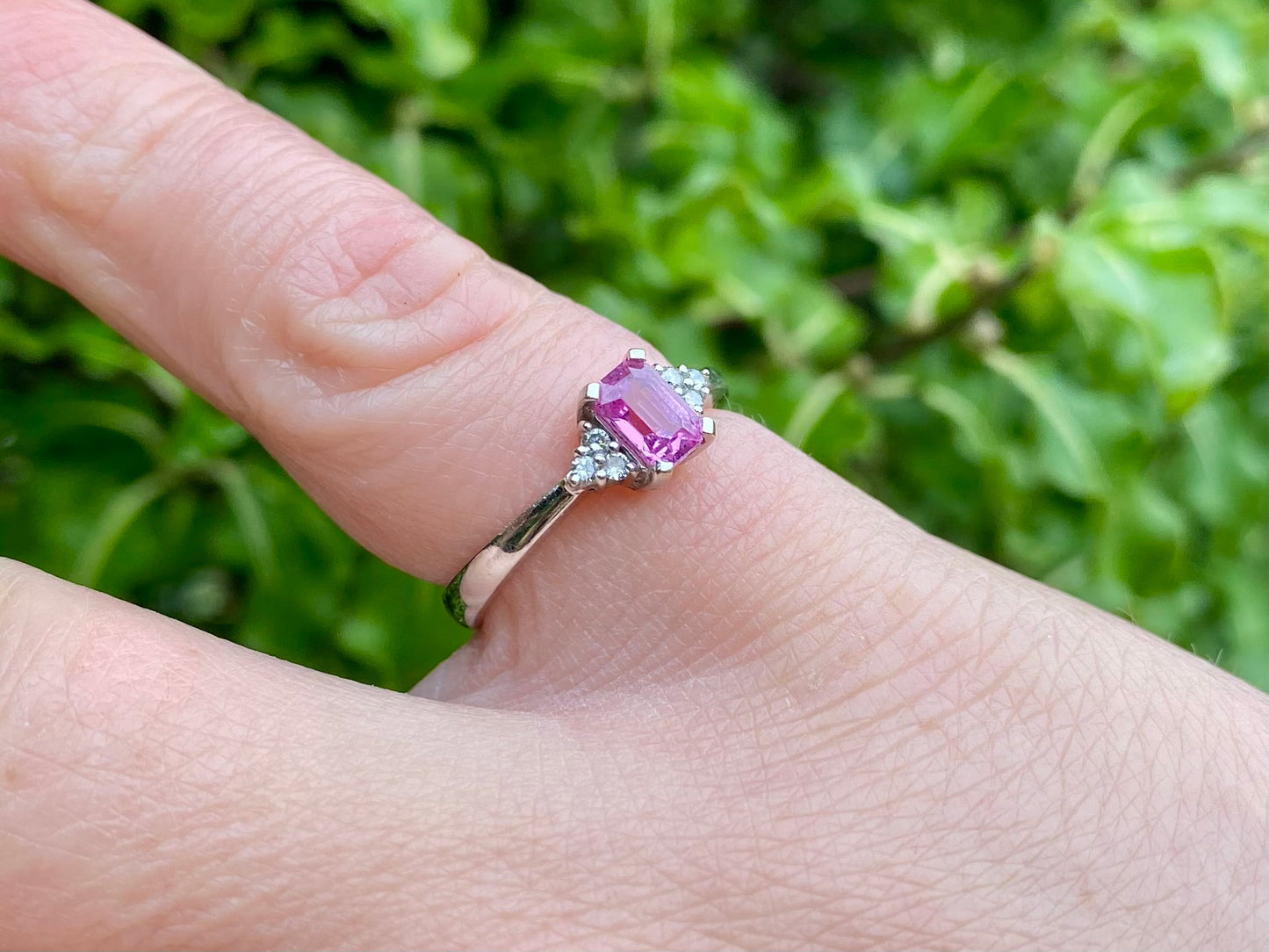 14ct Gold Sapphire & Diamond Ring