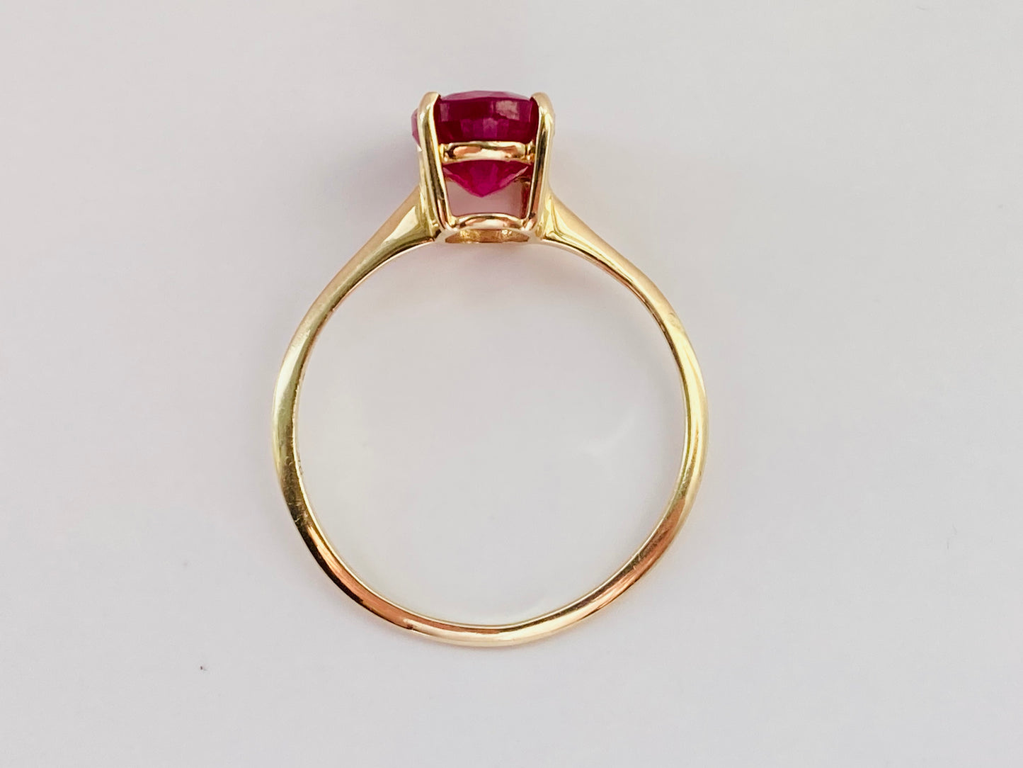 9ct Gold Ruby Ring