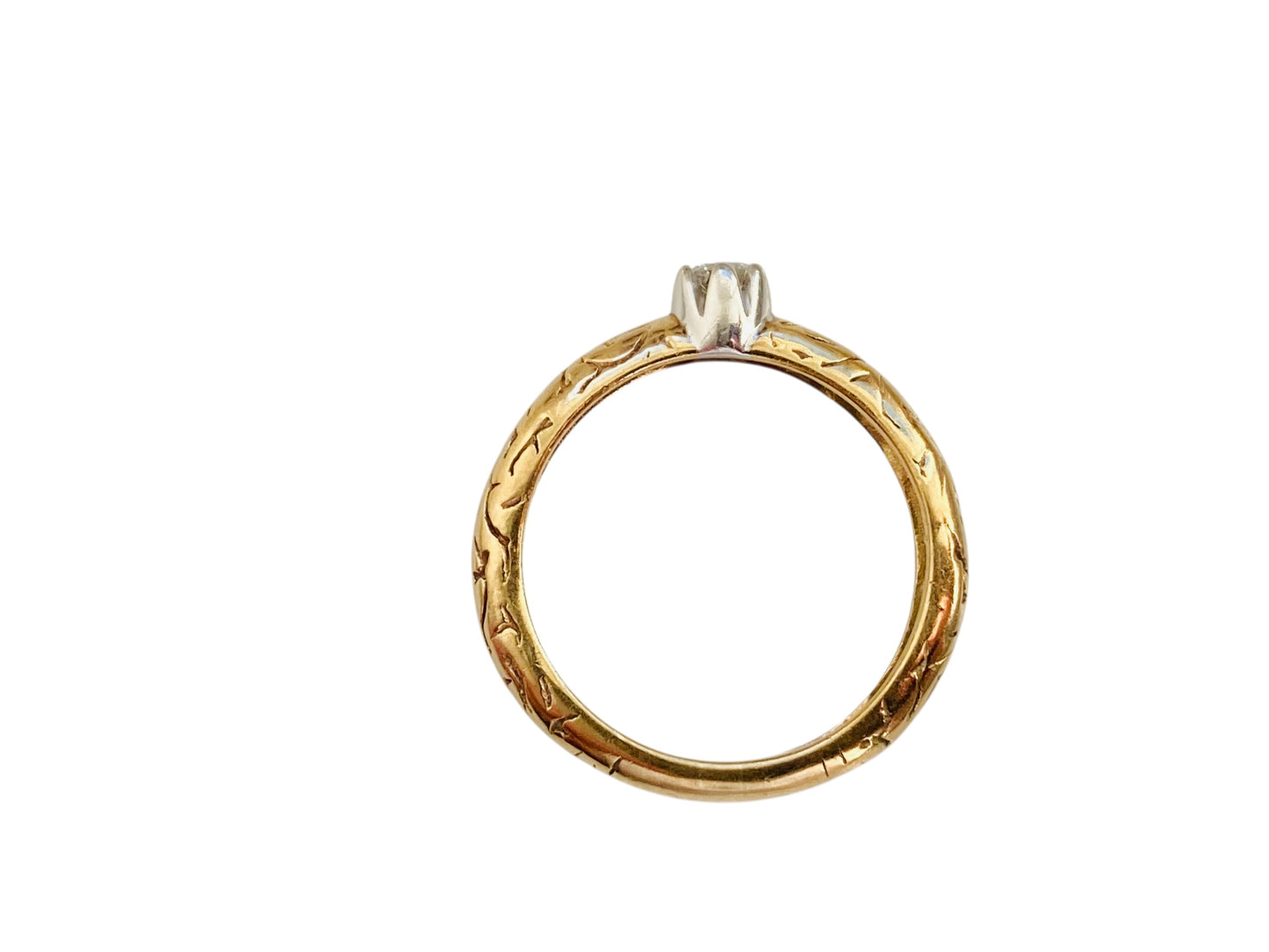 9ct Gold Diamond Ring