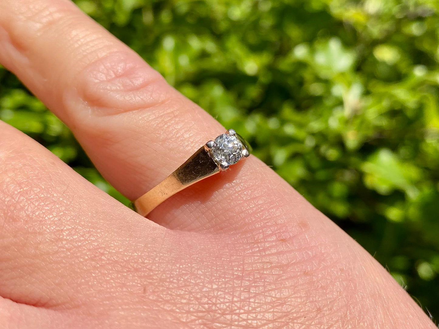 14ct Gold Diamond Ring