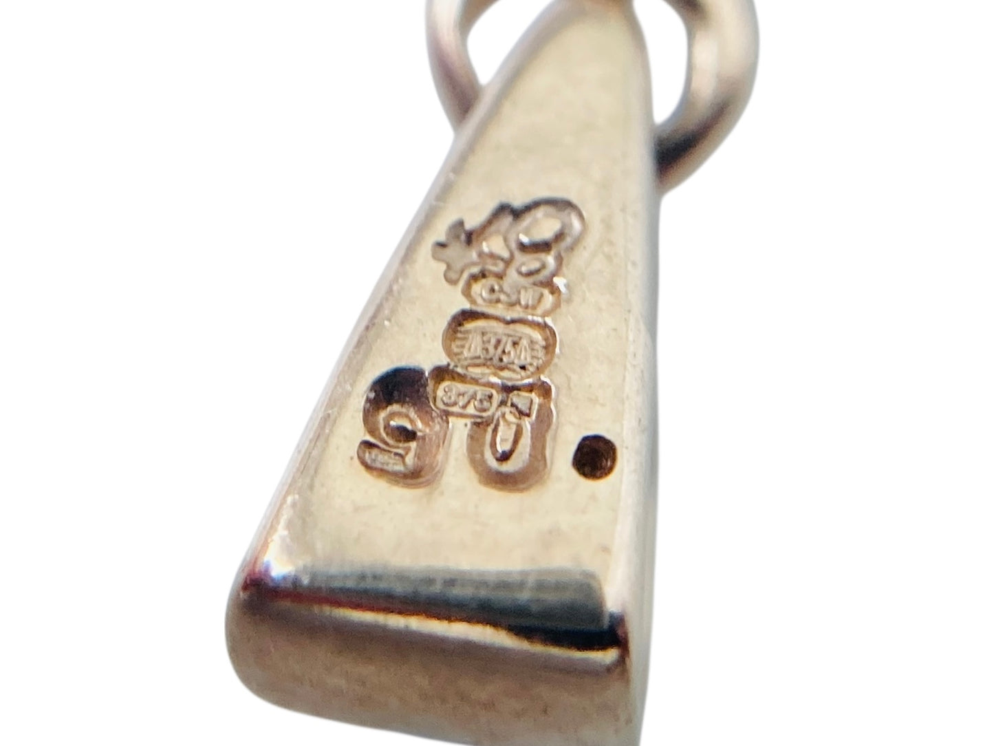 9ct Gold Diamond Pendant