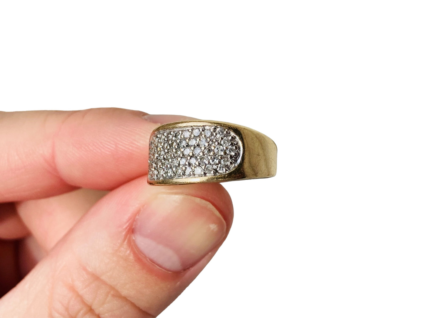 9ct Gold Diamond Ring