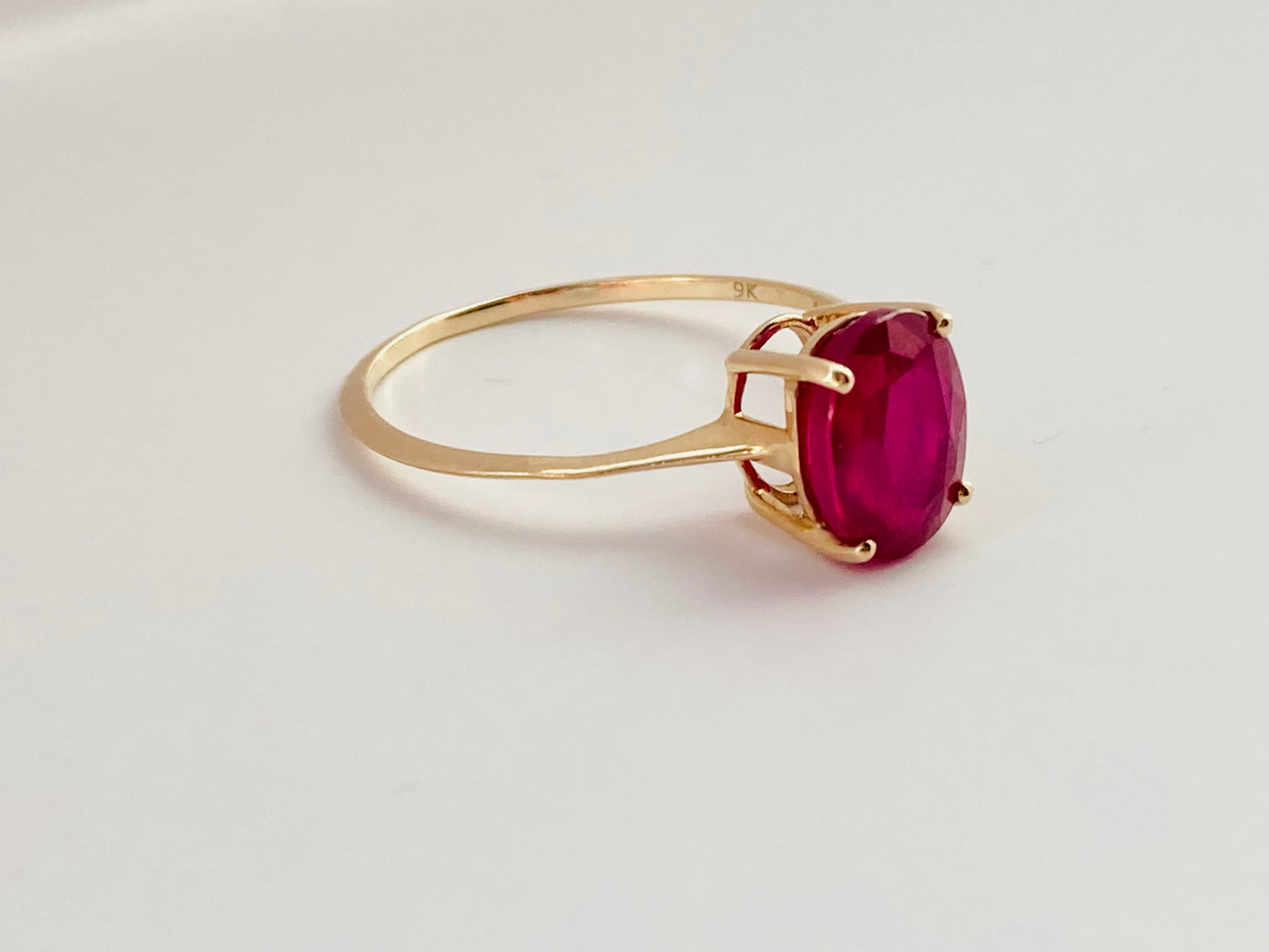 9ct Gold Ruby Ring