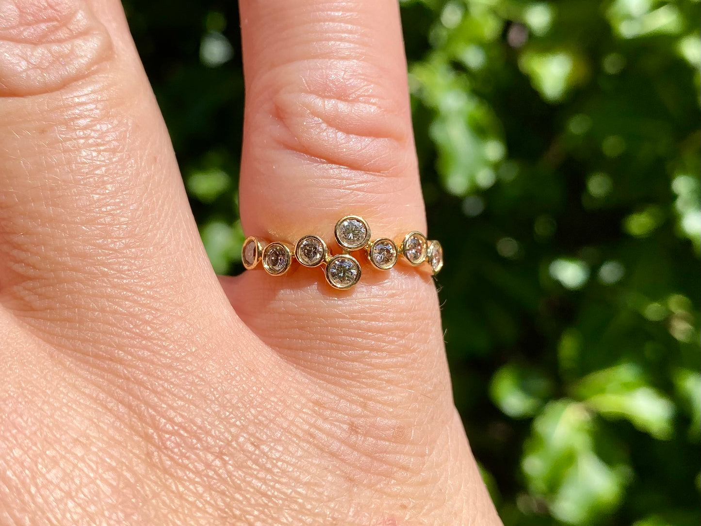 9ct Gold Diamond Ring