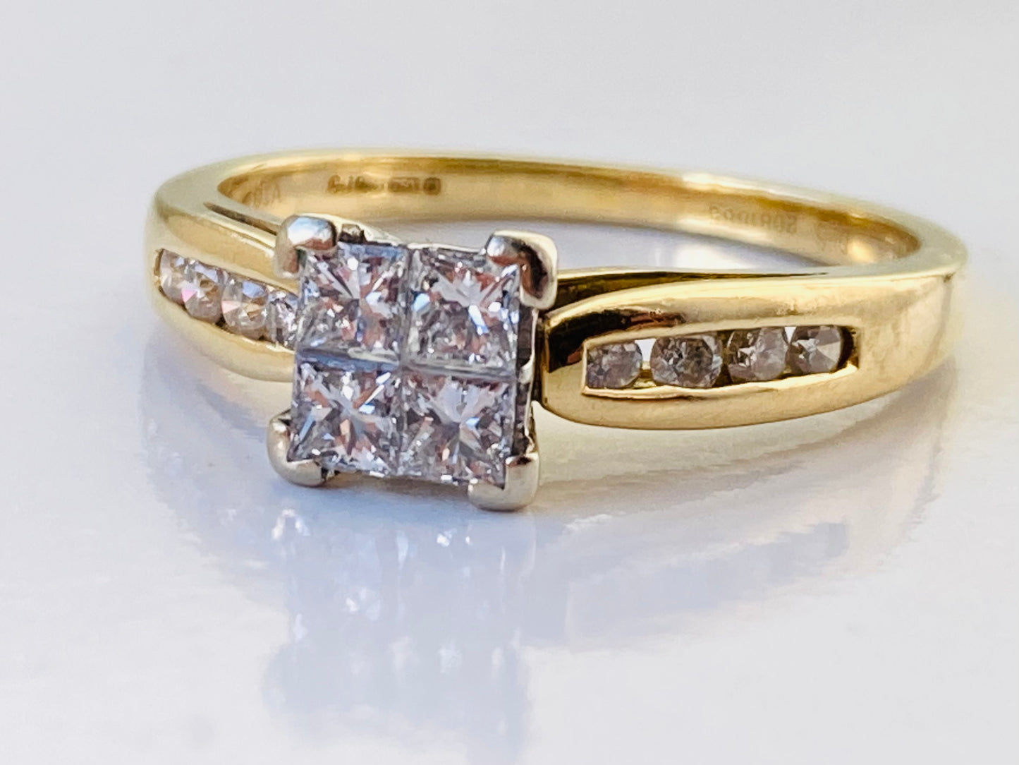 18ct Gold 0.60ct Diamond Ring