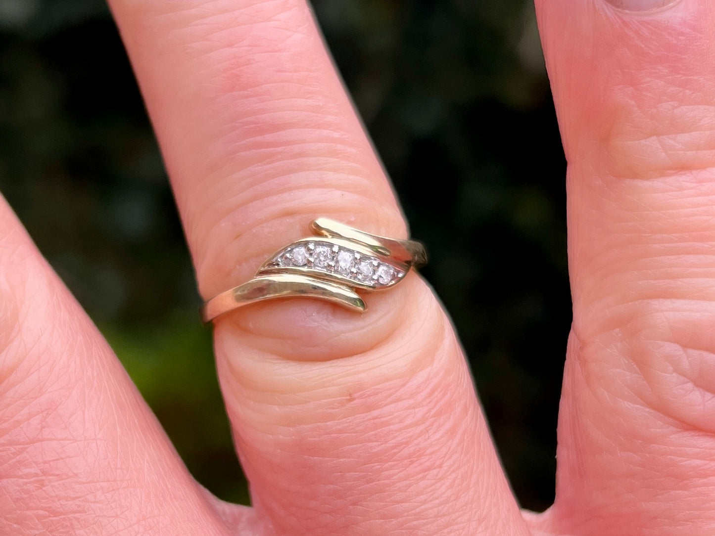9ct Gold Diamond Ring