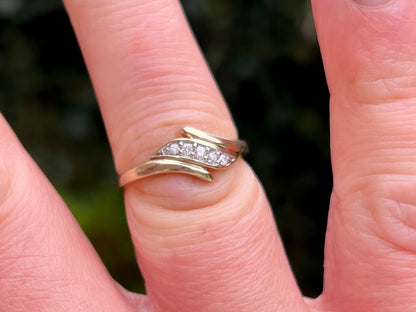 9ct Gold Diamond Ring