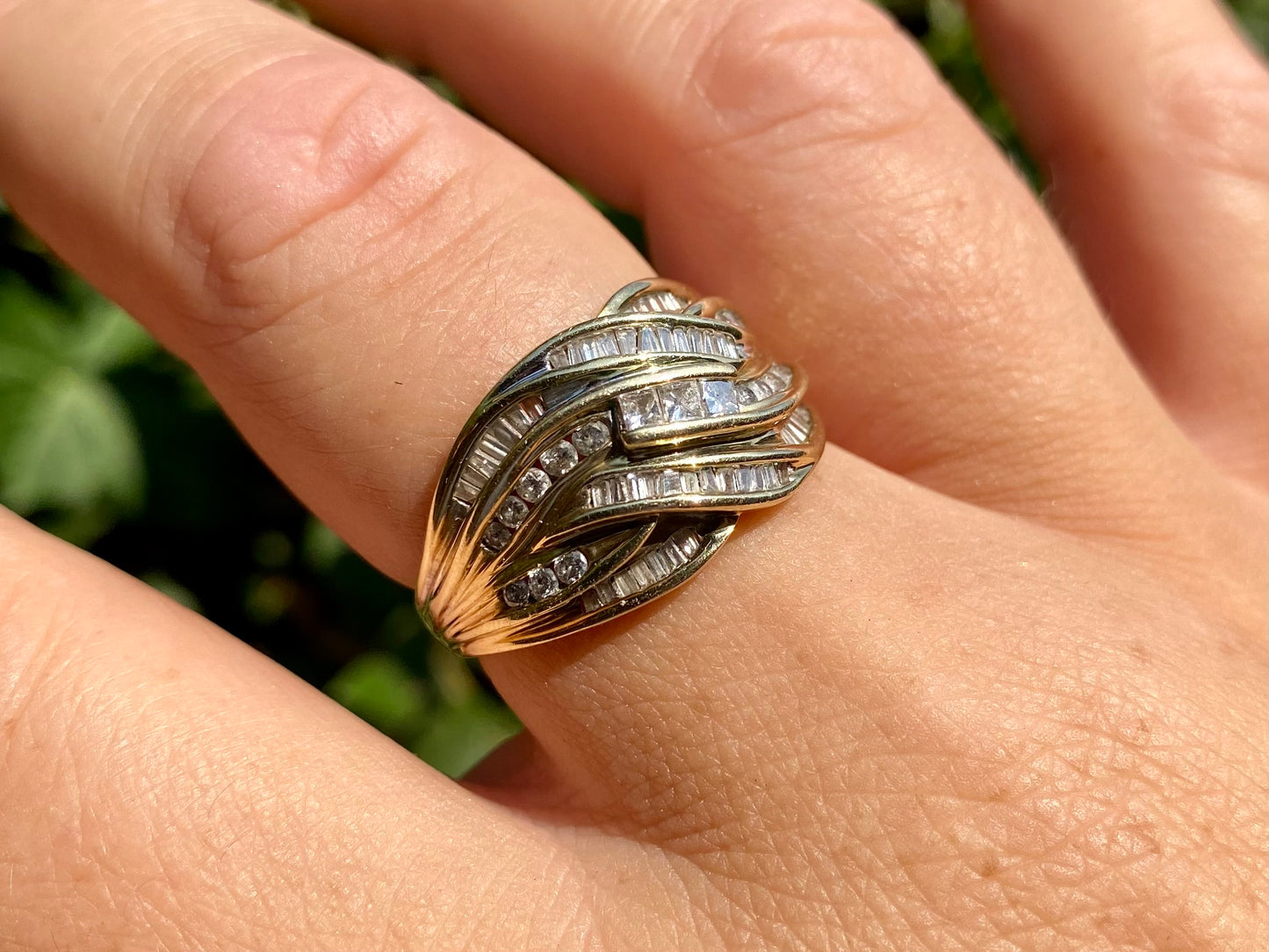 9ct Gold Diamond Ring