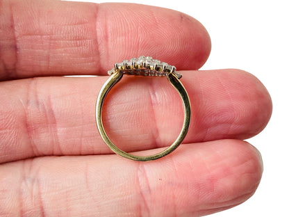 9ct Gold Diamond Ring