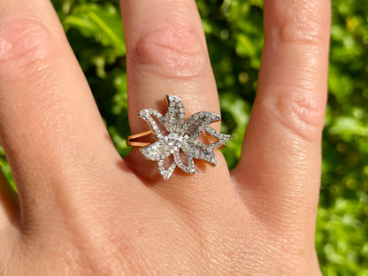 9ct Gold Diamond Ring