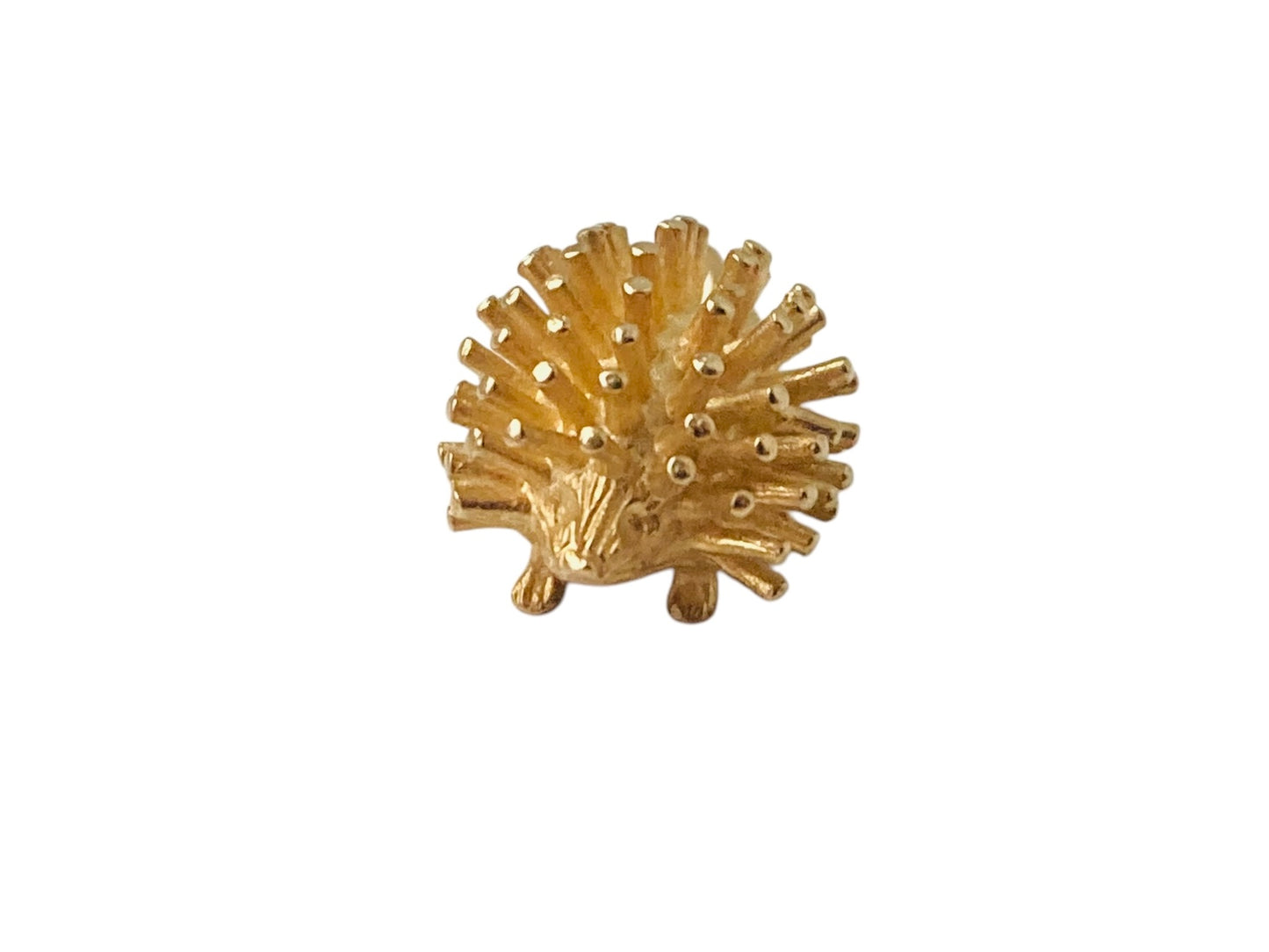 Vintage 9ct Gold Hedgehog Pendant or Charm